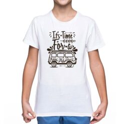 New Adventure t-shirt personalizzata bambino digitalshirt bianca
