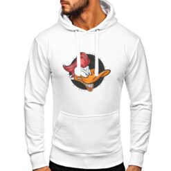 Papero felpa con cappuccio personalizzata uomo digitalshirt bianca