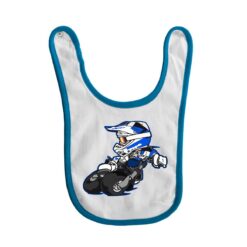 bavaglino grafica piega moto turchese digitalshirt