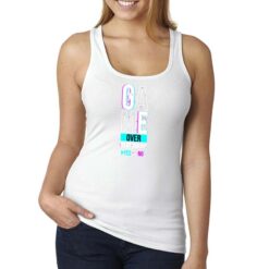 Play Again canottiera personalizzata donna digitalshirt bianca