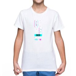 Play Again t-shirt personalizzata bambino digitalshirt bianca