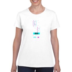 Play Again t-shirt personalizzata donna digitalshirt bianco