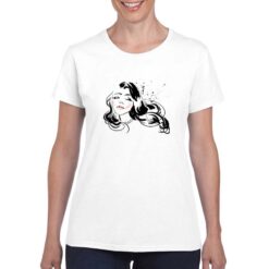 Primo Bacio t-shirt personalizzata donna digitalshirt bianco