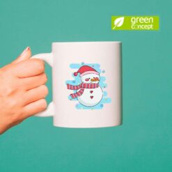 Pupazzo di Neve tazza ceramica personalizzata digitalshirt