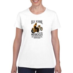 Ramo Uccelli t-shirt personalizzata donna digitalshirt bianco