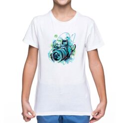 Reflex Disegno t-shirt personalizzata bambino digitalshirt bianca