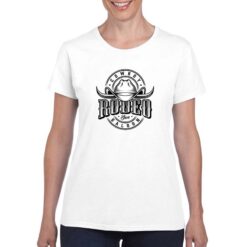 Rodeo t-shirt personalizzata donna digitalshirt bianco