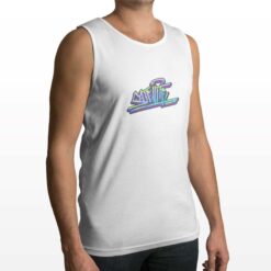 Satellite canotta personalizzata uomo digitalshirt bianca