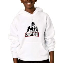 Spartacus felpa con cappuccio personalizzata bambino digitalshirtbianco