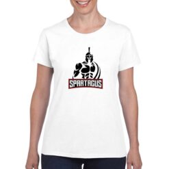 Spartacus t-shirt personalizzata donna digitalshirt bianco