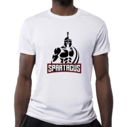 Spartacus t-shirt personalizzata uomo digitalshirt bianca