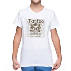 Tatoo t-shirt personalizzata bambino digitalshirt bianca