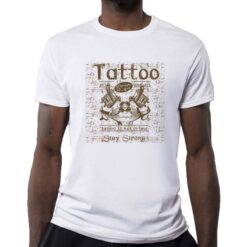 Tatoo t-shirt personalizzata uomo digitalshirt bianca
