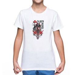 Till Death  t-shirt personalizzata bambino digitalshirt bianca