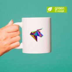 Toro Multicolore tazza ceramica personalizzata digitalshirt