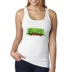 Zombie Invasion canottiera personalizzata donna digitalshirt bianca