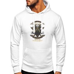 Barbaro felpa con cappuccio personalizzata uomo digitalshirt bianca