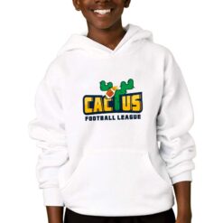Cactus felpa con cappuccio personalizzata bambino digitalshirtbianco