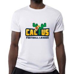 Cactus t-shirt personalizzata uomo digitalshirt bianca