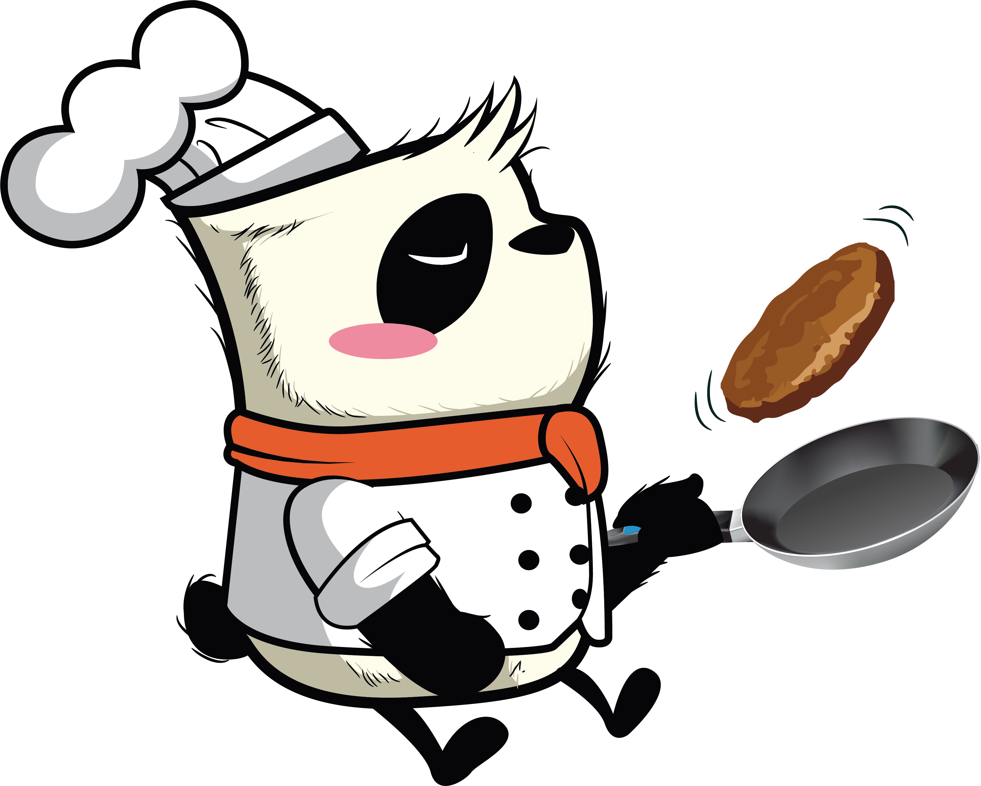 chef panda digitalshirt