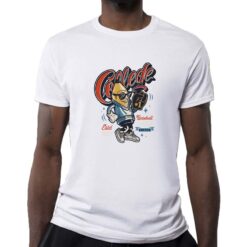 College t-shirt personalizzata uomo digitalshirt bianca