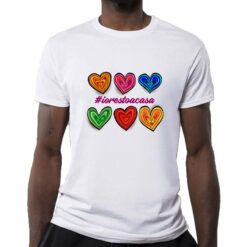 Cuori Murrina t-shirt personalizzata uomo digitalshirt bianca