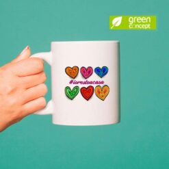 Cuori Murrina tazza ceramica personalizzata digitalshirt