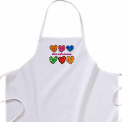 Cuori Murrina traversa grembiule  personalizzata digitalshirt Grembiule lungo cotone