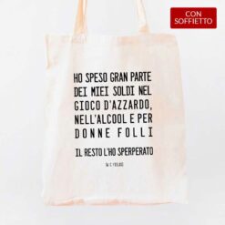 Gioco shopper personalizzata digitalshirt cotone organico