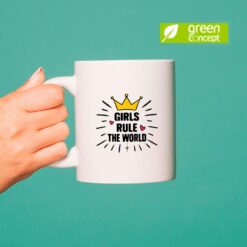 Girls Rule tazza ceramica personalizzata digitalshirt