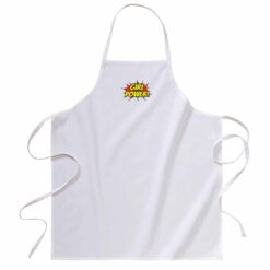 Girls Super traversa grembiule  personalizzata digitalshirt Grembiule lungo cotone