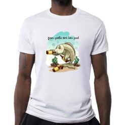 Giuro Bevo Poco t-shirt personalizzata uomo digitalshirt bianca