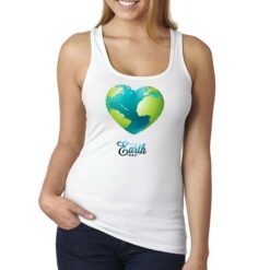 Happy Heart Day canottiera personalizzata donna digitalshirt bianca