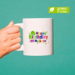 Happy Birthday Pallini tazza ceramica personalizzata digitalshirt