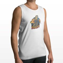 Maschera Horror canotta personalizzata uomo digitalshirt bianca