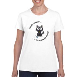 Peccato di Gola t-shirt personalizzata donna digitalshirt bianco