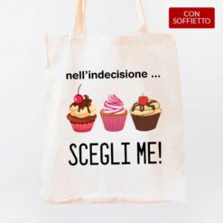 Scegli ME shopper personalizzata digitalshirt cotone organico