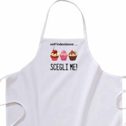 Scegli ME traversa grembiule  personalizzata digitalshirt Grembiule lungo cotone