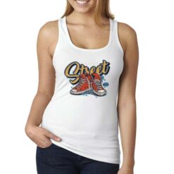 Street canottiera personalizzata donna digitalshirt bianca