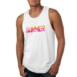 Surf Sommer canotta personalizzata uomo digitalshirt bianca