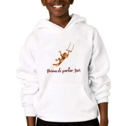 Tasi felpa con cappuccio personalizzata bambino digitalshirtbianco