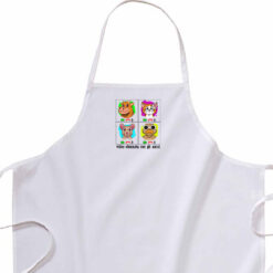 La Video Chiamata traversa grembiule  personalizzata digitalshirt Grembiule lungo cotone