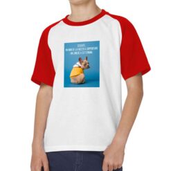 Lunedì t-shirt bicolor personalizzata bambino digitalshirt rossa