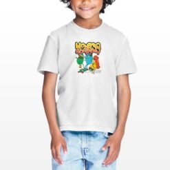 Monster Academy t-shirt personalizzata bambino digitalshirt bianca