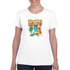 Monster Academy t-shirt personalizzata donna digitalshirt bianco