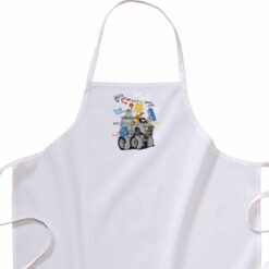 Monster traversa grembiule  personalizzata digitalshirt Grembiule lungo cotone