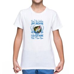 Pesca t-shirt personalizzata bambino digitalshirt bianca