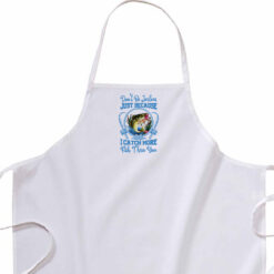 Pesca traversa grembiule  personalizzata digitalshirt Grembiule lungo cotone