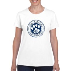 Pet Passport t-shirt personalizzata donna digitalshirt bianco