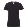 maglietta nera da donna personalizzabile digitalshirt